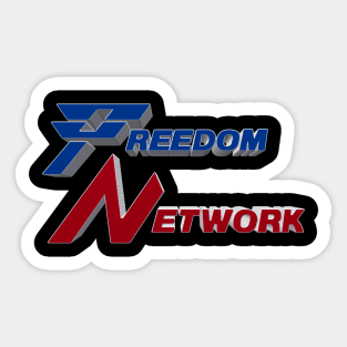 V - Freedom Network 3D Sticker